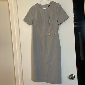 Banana Republic grey business dress